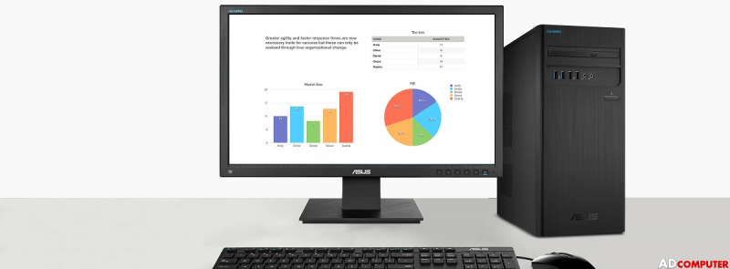 máy tính để bàn Asus Pro D340MC-I38100015D