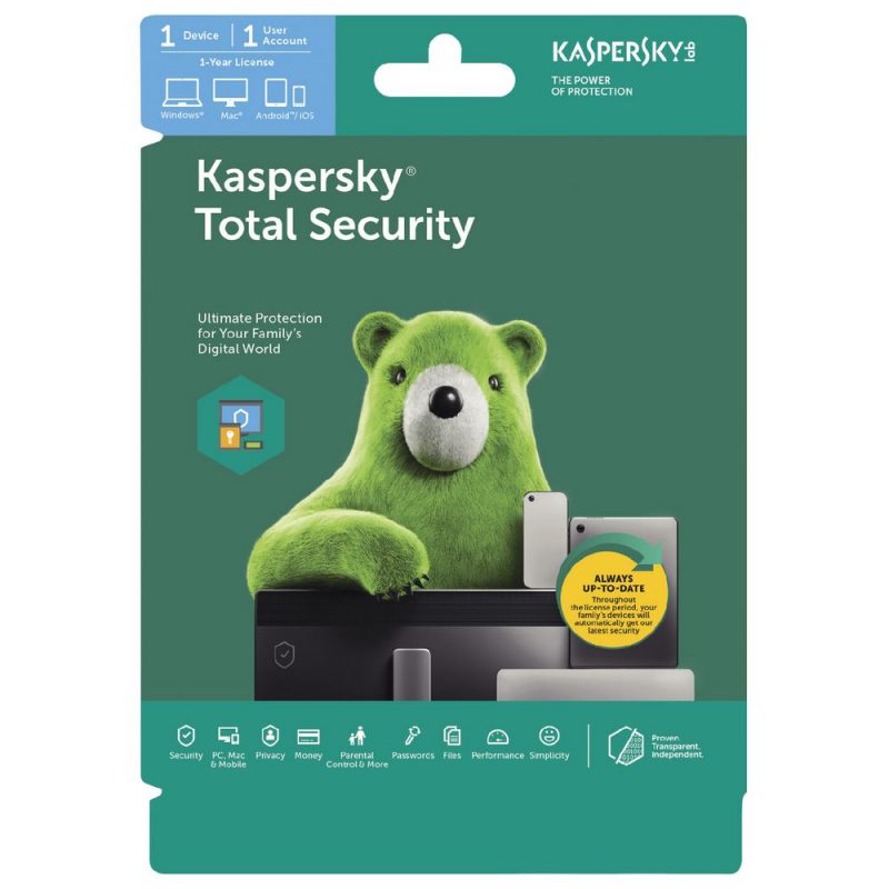 Phần mềm Kaspersky Total Security KTS