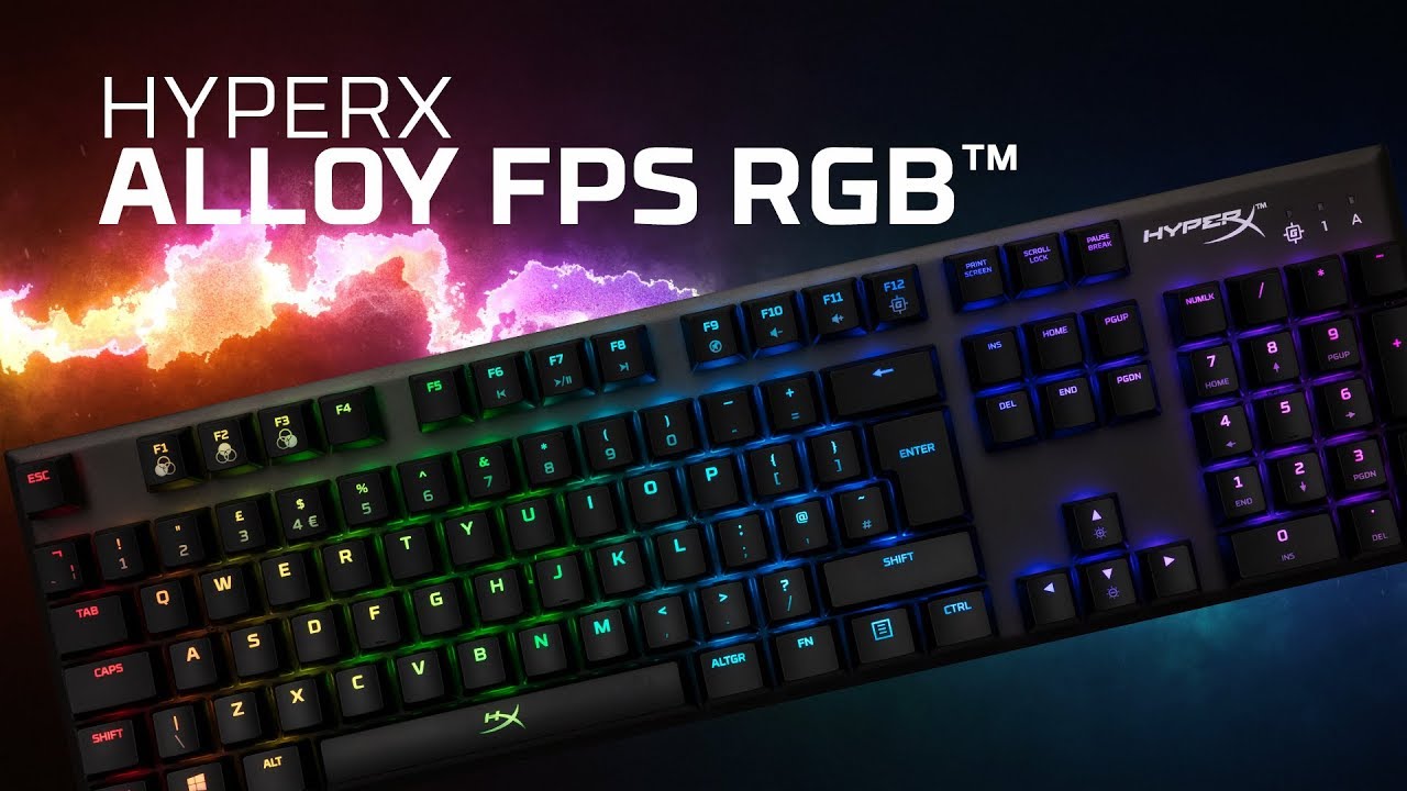 Bàn phím cơ Kingston HyperX Alloy FPS RGB