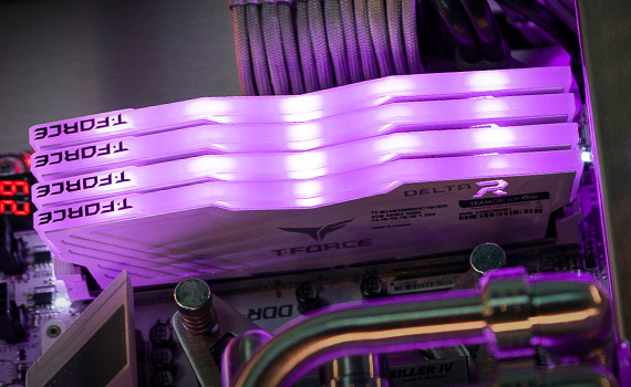 Ram DDR4 Team 16G/3200 T-FORCE Delta RGB (2x 8GB) (Đen)