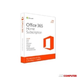 Phần mềm Office 365 Home 32-bit/x64 English Subscr 1YR APAC EM Medialess (6GQ-00757)