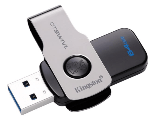 USB 3.0 Kingston DTSWIVL 64Gb tốc độ đọc tới 100MB/s