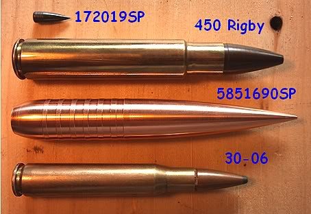 Chỉ riêng phần đầu đạn 14.9mm của khẩu 14.9mm SOP thậm chí còn to hơn cả những viên đạn cỡ thông thường.