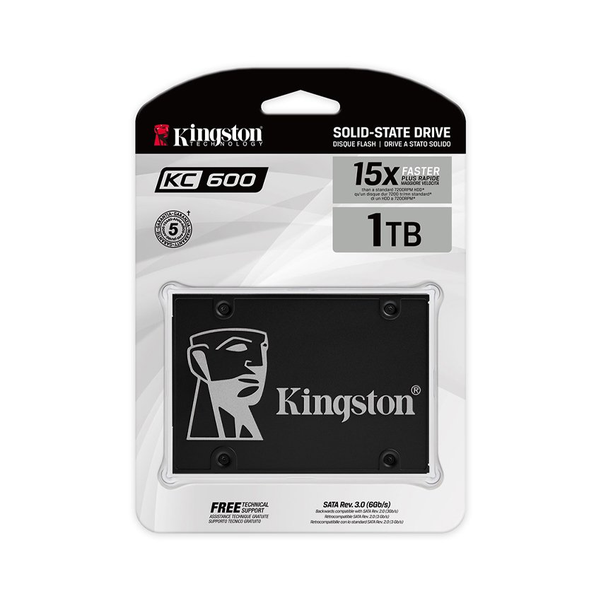 Ổ cứng SSD Kingston KC600 1024GB 2.5 inch SATA3