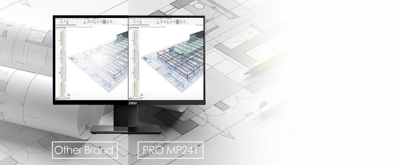 Màn hình MSI PRO MP241X 23.8inch FHD VA 12