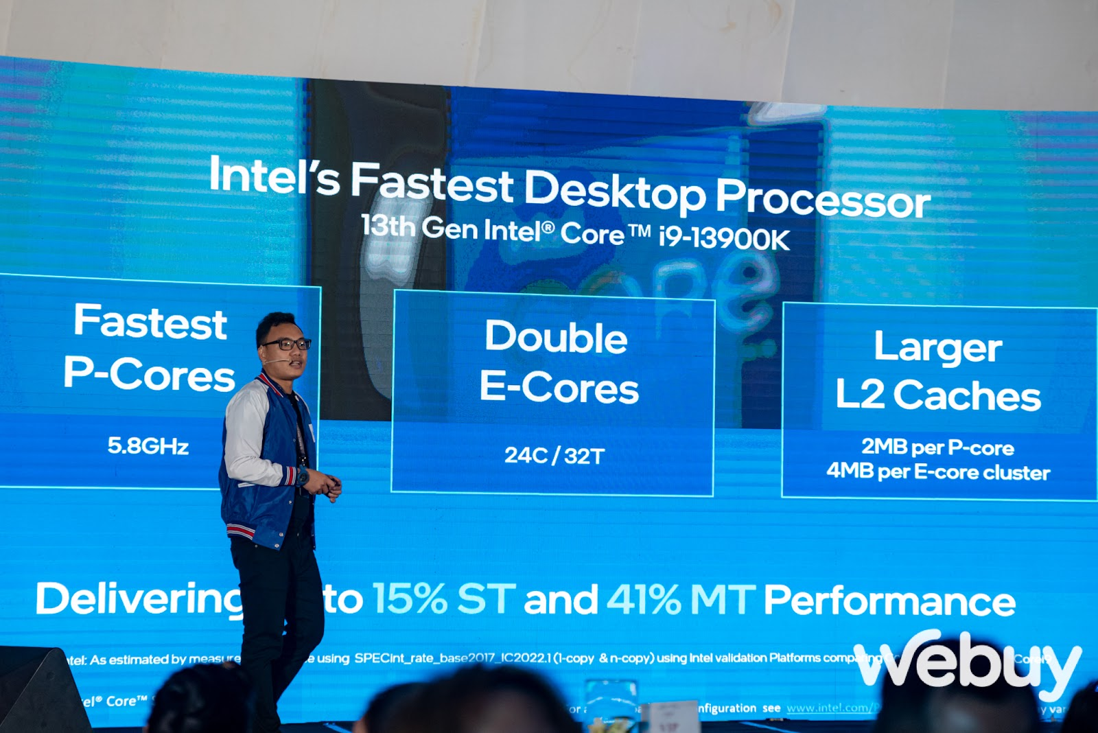 Intel Core thế hệ thứ 13 chính thức ra mắt, tăng cường hiệu năng hướng tới đối tượng game thủ, người làm nội dung - Ảnh 2. Intel Core thế hệ thứ 13 chính thức ra mắt, tăng cường hiệu năng hướng tới đối tượng game thủ, người làm nội dung - Ảnh 2.