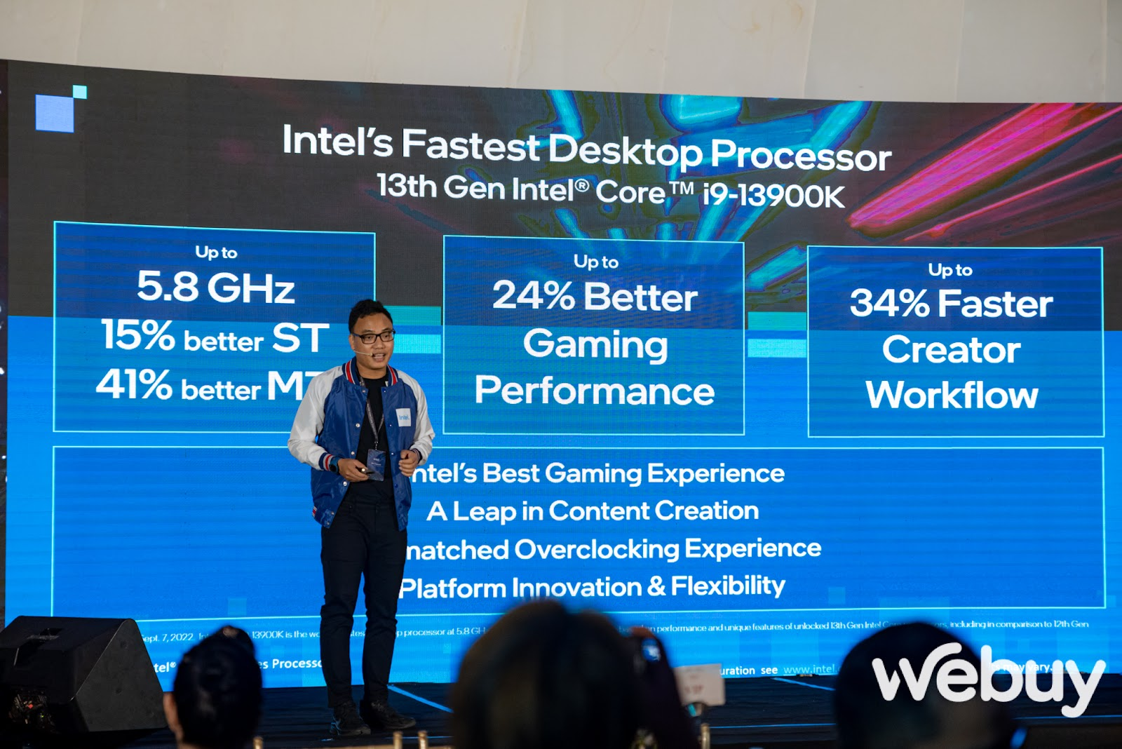 Intel Core thế hệ thứ 13 chính thức ra mắt, tăng cường hiệu năng hướng tới đối tượng game thủ, người làm nội dung - Ảnh 3. Intel Core thế hệ thứ 13 chính thức ra mắt, tăng cường hiệu năng hướng tới đối tượng game thủ, người làm nội dung - Ảnh 3.