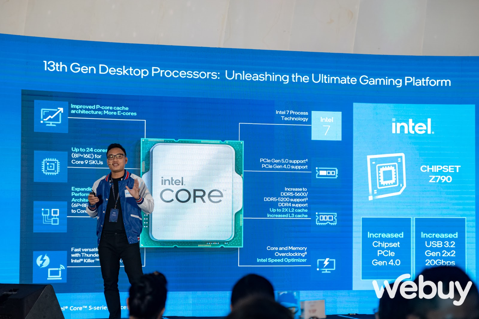 Intel Core thế hệ thứ 13 chính thức ra mắt, tăng cường hiệu năng hướng tới đối tượng game thủ, người làm nội dung - Ảnh 4. Intel Core thế hệ thứ 13 chính thức ra mắt, tăng cường hiệu năng hướng tới đối tượng game thủ, người làm nội dung - Ảnh 4.