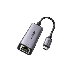 Cáp chuyển Type-C UGREEN 40322 Chuyển sang Lan 10/100/1000Mbps Vỏ nhôm tản nhiệt