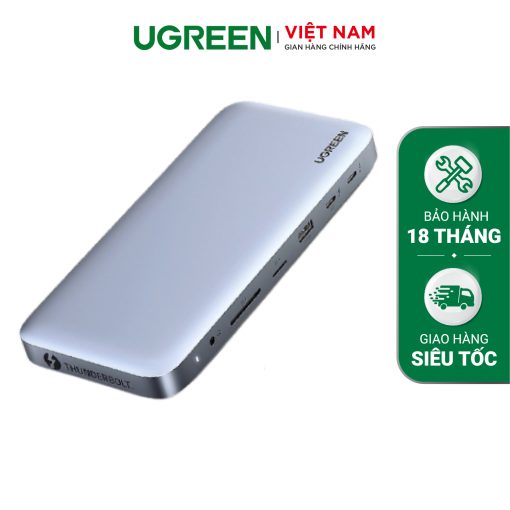 Bộ chuyển đổi Thunderbolt 3 (Type-C) 10 trong 1 UGREEN CM355 Cổng 120W DC Docking USB - Khả năng tương thích rộng