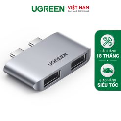 Bộ chuyển Type C sang USB 3.1 UGREEN 10913 - Hỗ trợ cho Macbook - Tốc độ truyền tải lên đến 10Gbps