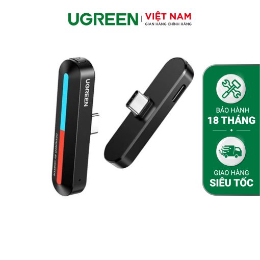 Bộ thu/ phát Bluetooth UGREEN CM399 Cổng Type-C - Dành cho Nintendo Switch và PlayStation