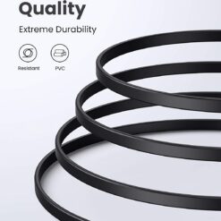 Cáp mạng RJ45 Cat 8 hỗ trợ truyền dữ liệu 40Gbps dài 0.5-5m UGREEN NW134