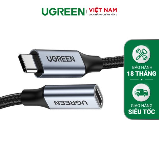 Cáp nối dài USB Type C 3.1 gen2 dài 1M Ugreen US372 30205