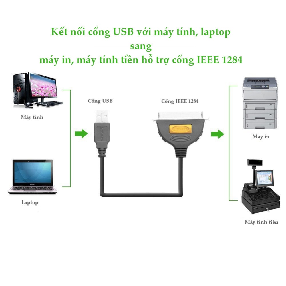 day-cap-may-in-usb-sang-ieee1284-parallel-dai-1-2m-ugreen-cr124-5 Dây máy in USB sang IEEE1284 Parallel dài 1-2m UGREEN CR124