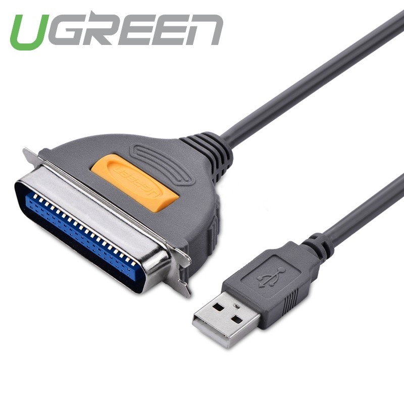 day-cap-may-in-usb-sang-ieee1284-parallel-dai-1-2m-ugreen-cr124 Dây máy in USB sang IEEE1284 Parallel dài 1-2m UGREEN CR124