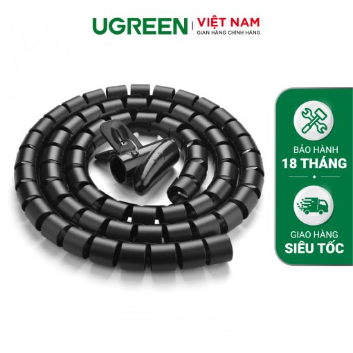 Dây dạng ống xoắn PE bảo vệ các loại dây cáp dài 3m UGREEN LP121 30819