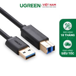 Dây máy in USB 3.0 dài từ 1-2m cho PC và Mac dài từ 1-2m UGREEN US210