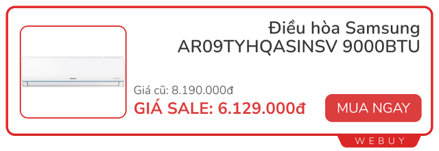 Giữa tháng đổ sale lớn: Từ gia dụng lớn đến phụ kiện nhỏ đều giảm lại freeship, mua nhanh kẻo về giá cũ - Ảnh 3. Giữa tháng đổ sale lớn: Từ gia dụng lớn đến phụ kiện nhỏ đều giảm lại freeship, mua nhanh kẻo về giá cũ - Ảnh 3.