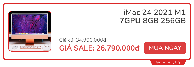 Cuối tháng săn sale “khủng”: Macbook giảm 5 triệu, tai nghe không dây từ 259.000đ và nhiều món khác - Ảnh 11. Cuối tháng săn sale “khủng”: Macbook giảm 5 triệu, tai nghe không dây từ 259.000đ và nhiều món khác - Ảnh 11.