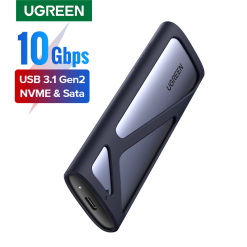 Hộp đựng ổ cứng UGREEN CM400 - Hỗ trợ ổ cứng SSD 2TB - Tốc độ truyền lên đến 6G