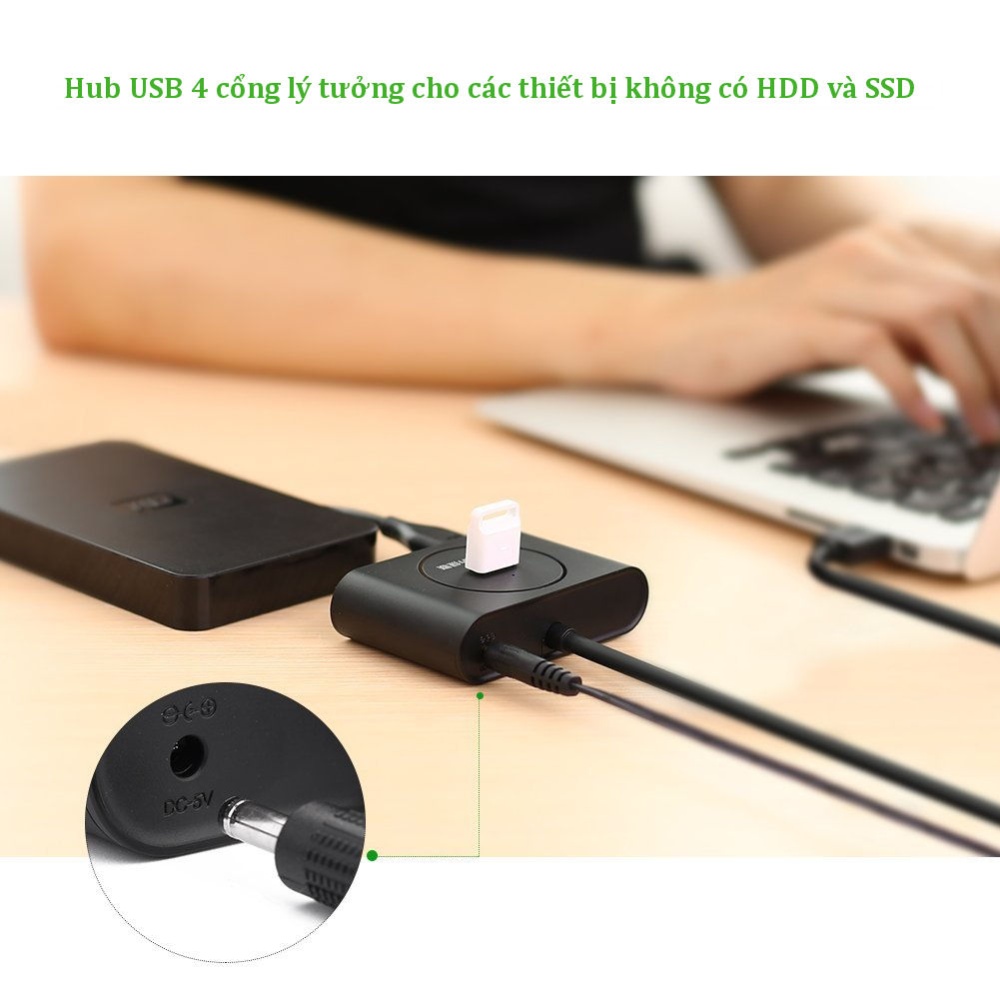 hub-usb-30-4-cong-toc-do-5gbps-dai-25-30cm-ugreen-cr113-4