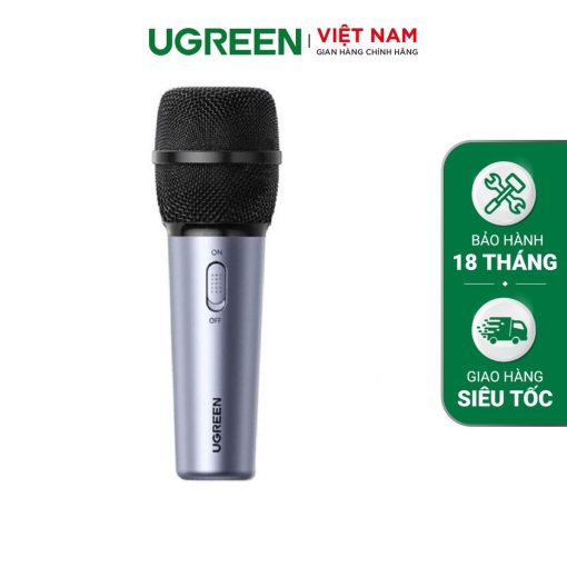 [Mã 257ELSALE giảm 7% đơn 300K] Mic thu âm không dây UGREEN