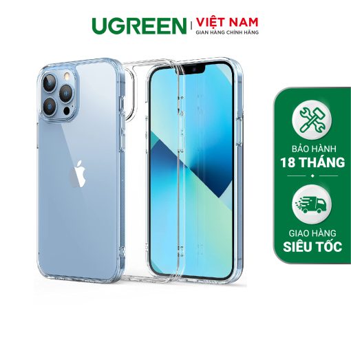 Ốp lưng iPhone 13 UGREEN lp534 - Chất liệu TPU, mặt lưng PC cứng cao cấp, chống trầy xước - 90180 for iP13Promax