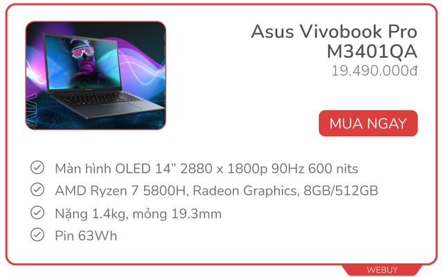Từ 10 triệu đã có laptop màn hình 2K sắc nét, xem phim hay làm việc văn phòng đều thích - Ảnh 4.