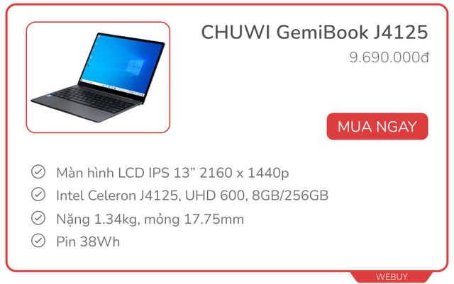 Từ 10 triệu đã có laptop màn hình 2K sắc nét, xem phim hay làm việc văn phòng đều thích - Ảnh 2.