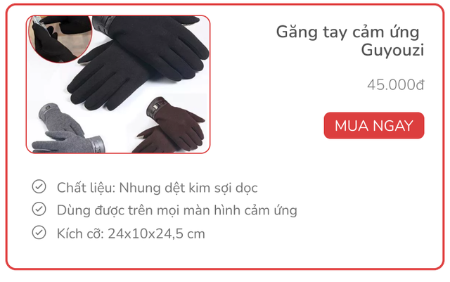Găng tay mùa đông giờ nghe gọi được như điện thoại, tự sưởi kiêm chạm cảm ứng thông minh - Ảnh 4. Găng tay mùa đông giờ nghe gọi được như điện thoại, tự sưởi kiêm chạm cảm ứng thông minh - Ảnh 4.
