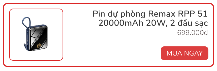 7 pin dự phòng gắn sẵn cáp sạc cho người đãng trí hay quên - Ảnh 6. 7 pin dự phòng gắn sẵn cáp sạc cho người đãng trí hay quên - Ảnh 6.