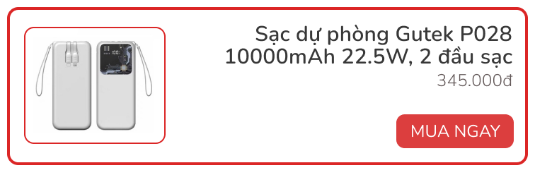 7 pin dự phòng gắn sẵn cáp sạc cho người đãng trí hay quên - Ảnh 4. 7 pin dự phòng gắn sẵn cáp sạc cho người đãng trí hay quên - Ảnh 4.