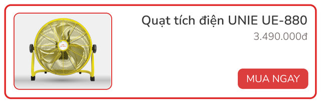 Sắm ngay quạt tích điện giá từ 300k phòng khi hè nóng mà mất điện liên tục - Ảnh 9. Sắm ngay quạt tích điện giá từ 300k phòng khi hè nóng mà mất điện liên tục - Ảnh 9.