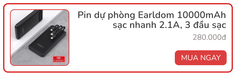 7 pin dự phòng gắn sẵn cáp sạc cho người đãng trí hay quên - Ảnh 2. 7 pin dự phòng gắn sẵn cáp sạc cho người đãng trí hay quên - Ảnh 2.