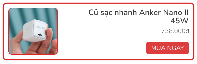 7 củ sạc nhanh siêu nhỏ gọn, công suất từ 20W đến 65W cho iPhone và Android - Ảnh 6. 7 củ sạc nhanh siêu nhỏ gọn, công suất từ 20W đến 65W cho iPhone và Android - Ảnh 6.
