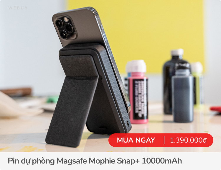 6 pin dự phòng Magsafe có nam châm hút dính chất lượng, mua trước mà chờ iPhone 14 mới - Ảnh 7. 6 pin dự phòng Magsafe có nam châm hút dính chất lượng, mua trước mà chờ iPhone 14 mới - Ảnh 7.