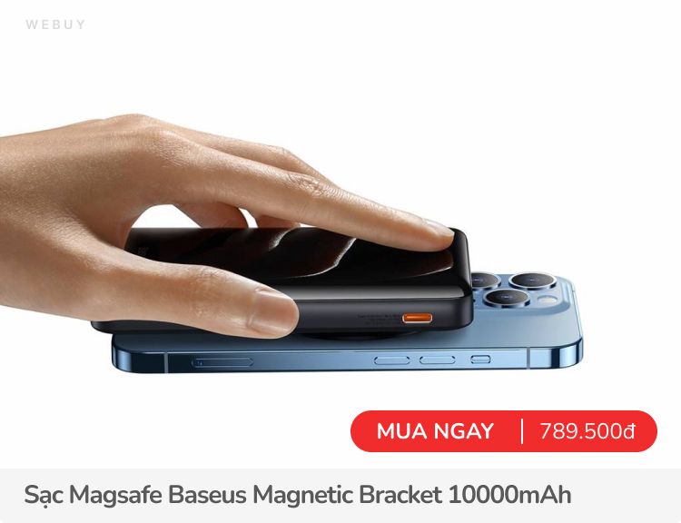 6 pin dự phòng Magsafe có nam châm hút dính chất lượng, mua trước mà chờ iPhone 14 mới - Ảnh 8. 6 pin dự phòng Magsafe có nam châm hút dính chất lượng, mua trước mà chờ iPhone 14 mới - Ảnh 8.