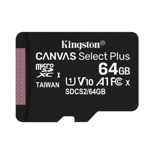 Thẻ Nhớ MicroSDXC Kingston Canvas Select Plus 64GB Class 10 U1 100MB/s SDCS2/64GBSP