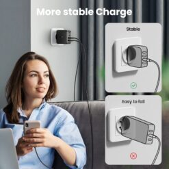 Củ sạc nhanh 65W/ 100W UGREEN CD224 - Sạc nhanh đồng thời 4 thiết bị - Hỗ trợ sạc được cho Macbook, laptop,…