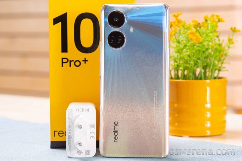 dung lượng pin của realme 10 pro plus