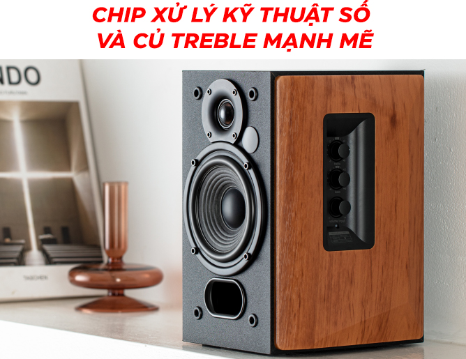 Loa Edifier R1380DB - Màu nâu - 2.0