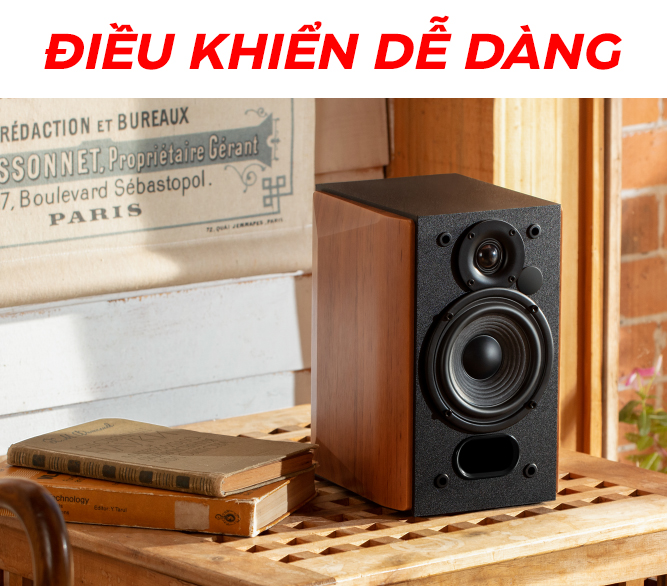 Loa Edifier R1380DB - Màu nâu - 2.0