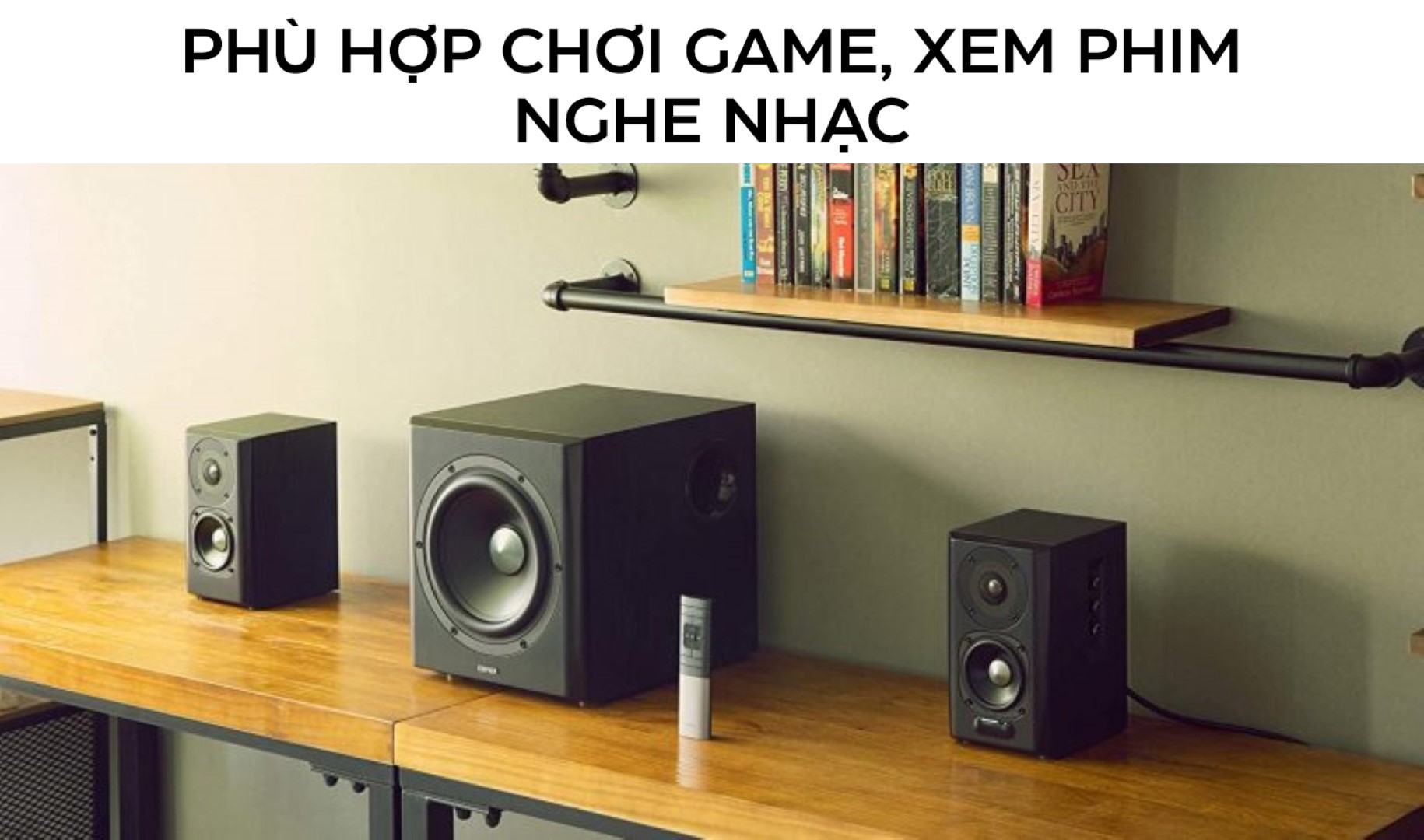 Loa Edifier S351DB 2.1 (Bluetooth 5.0, aptX)