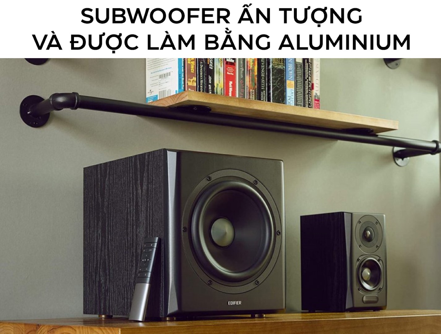 Loa Edifier S351DB 2.1 (Bluetooth 5.0, aptX)