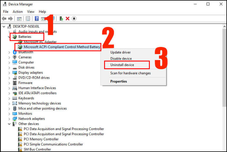 x0b6eq3ev0q58-1 laptop sạc không vào pin