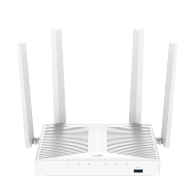 Bộ Phát Wifi 5 Cudy WR1300S băng tần kép 2.4/5GHz có USB