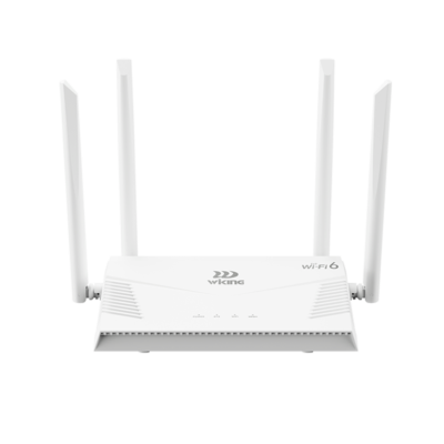 Bộ Phát Wifi 6 Witek WK-R1800 băng tần kép 2.4/5GHz