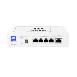Switch Giga PoE Witek WK-PS305(V2) 4 cổng PoE 10/100/1000Mbps, 1 cổng RJ45 Uplink 10/100/1000Mbps