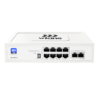 Switch Giga PoE Witek WK-PS310(V2) 8 cổng PoE 10/100/1000Mbps, 2 cổng RJ45 Uplink 10/100/1000Mbps